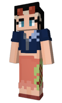 Minecraft skin NicoRobinnn