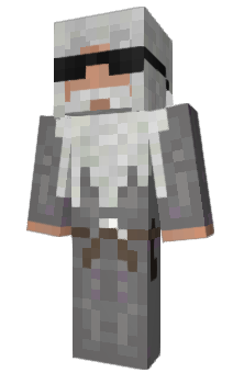 Minecraft skin Gondalf