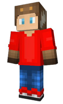 Minecraft skin ItsMooseCraft