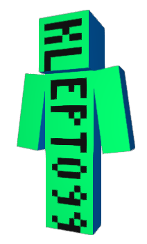 Minecraft skin Klepto99