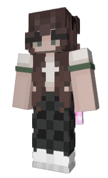 Minecraft скин по нику JustKristy