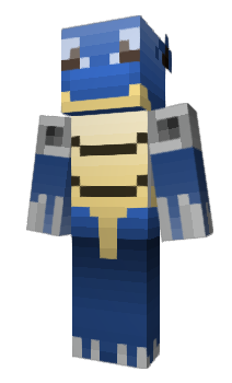 Minecraft скін по ніку AQUA_Gaming