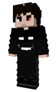 Minecraft скин по нику beansNbloodYT