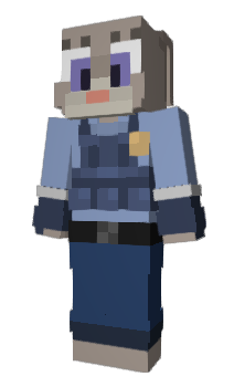 Minecraft skin JudyHops