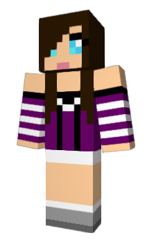 Minecraft skin Msbubbles