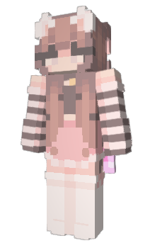 Minecraft skin CatgirlKurumi