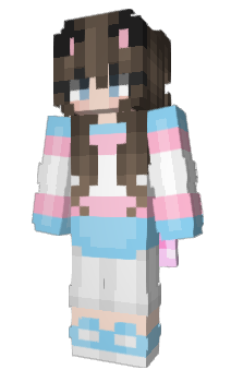 Minecraft skin piplupmaya