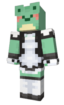 Minecraft skin FrogWithaHat