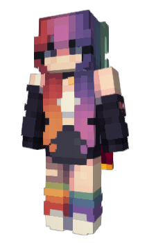 Minecraft скин по нику RainbowCalista