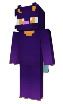 Minecraft скин по нику PurplyPlus