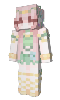 Minecraft skin PiscesDragonMist