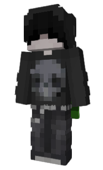 Minecraft skin hellboydom