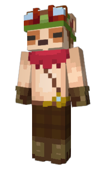 Minecraft skin VermeilInGold