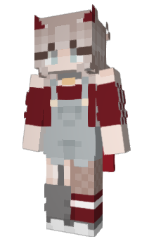 Minecraft skin Girlten