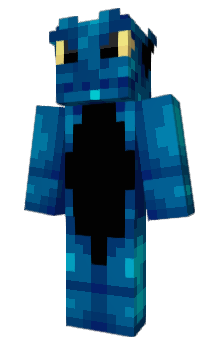 Minecraft skin GoldEnder