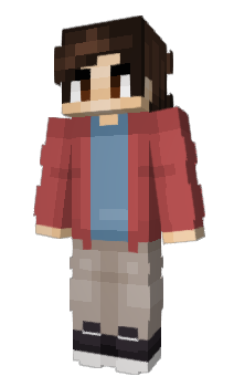 Minecraft skin RedJaket