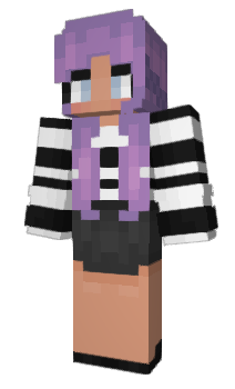 Minecraft skin purplefeed