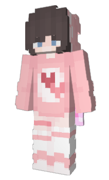 Minecraft скін по ніку Malenkaya_