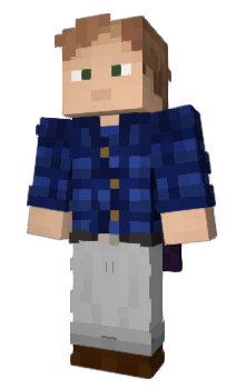 Minecraft скін по ніку FivesBlue