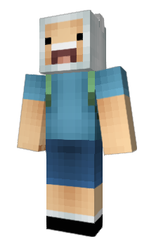 Minecraft skin Boga