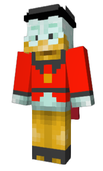 Minecraft skin Attaquant