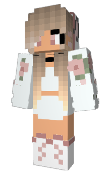 Minecraft skin girlishly