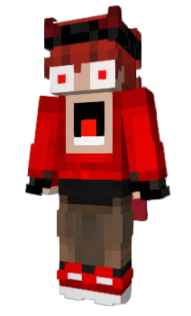 Minecraft skin FireFear