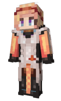 Minecraft skin GirlOnFire181