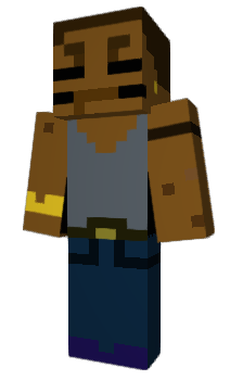 Minecraft skin Halfcabadam