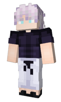 Minecraft скин по нику GojoSatoru21