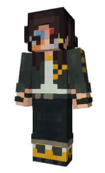 Minecraft skin hcneycombs