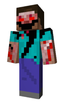 Minecraft скин по нику horrorsteve