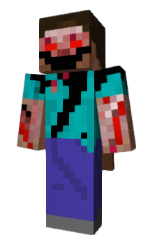 Minecraft скин по нику horrorsteve