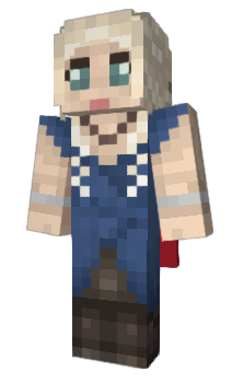 Minecraft скин по нику Daenerys