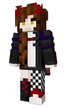 Minecraft скін по ніку Violet_Fox