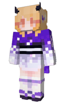 Minecraft skin Senko