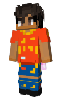 Minecraft skin Abix