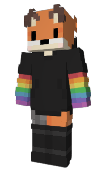 Minecraft skin FoxFemboy