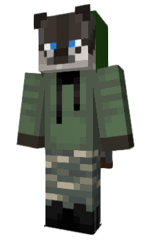 Minecraft скин по нику HackercatYT0101