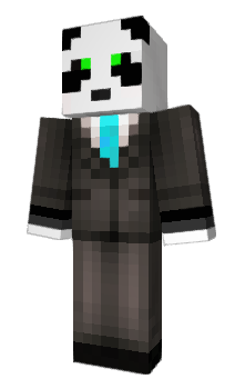 Minecraft скин по нику Panda_20