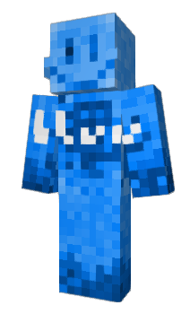 Minecraft скин по нику BluududGamer