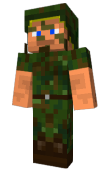 Minecraft скин по нику Leonidas666