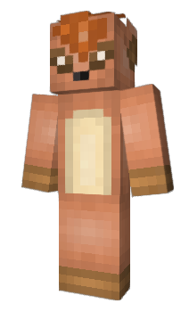 Minecraft skin zVulpix