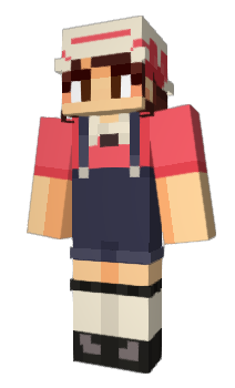 Minecraft skin Konpeko_