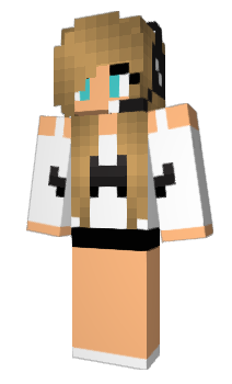 Minecraft skin girlherobrine101