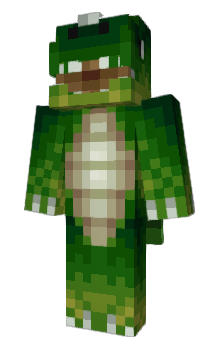 Minecraft скин по нику Dinosuars