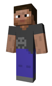 Minecraft скин по нику vobb