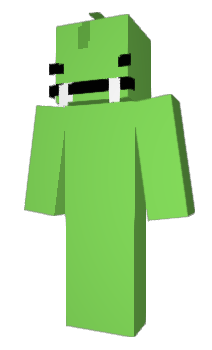 Minecraft скін по ніку DinoStix