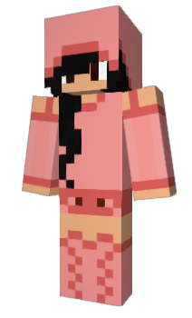 Minecraft skin pinkpig48