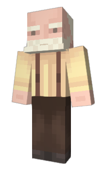 Minecraft skin kipvingers